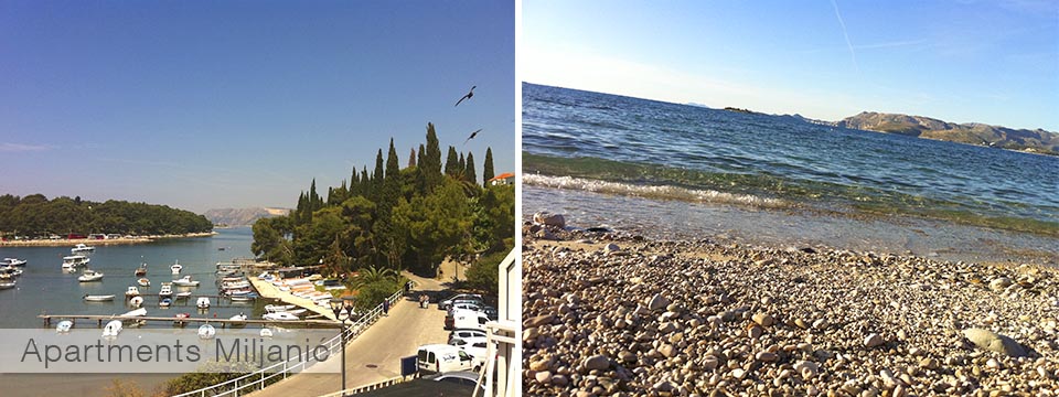 sea view form holiday house Miljanic